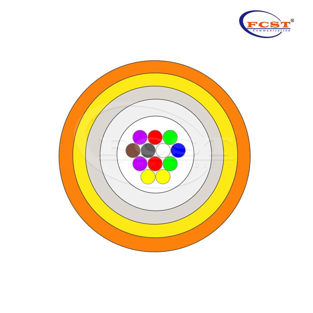 Unidade de fibra soprada a ar FCST-MU-PA12-2.5