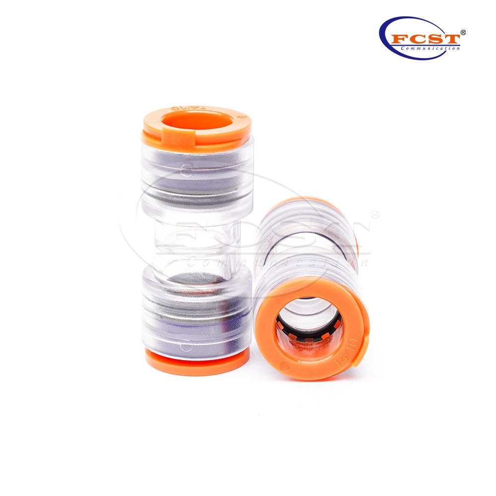 Conector reto de microduto