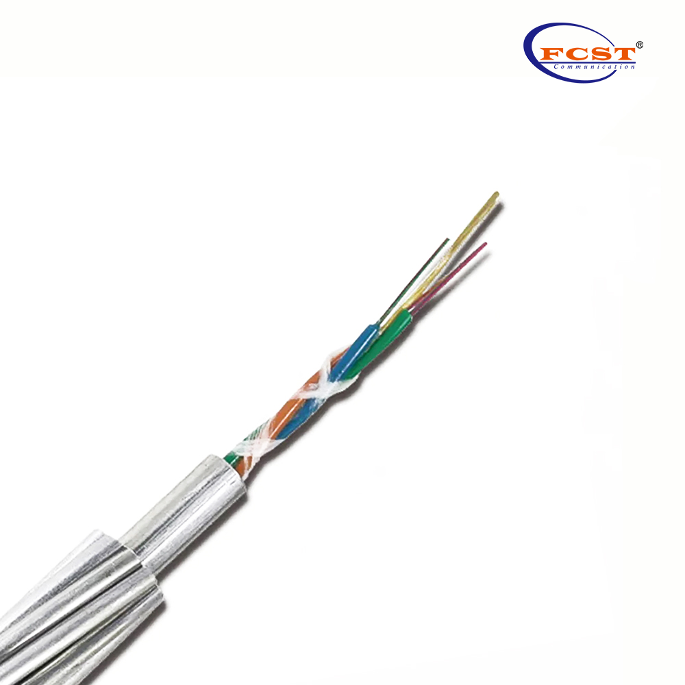 FCST CENTRAL DE AÇO SOLENTE AO ANTERIO DE AÇO LONO OPGW CABO DE FIBRA