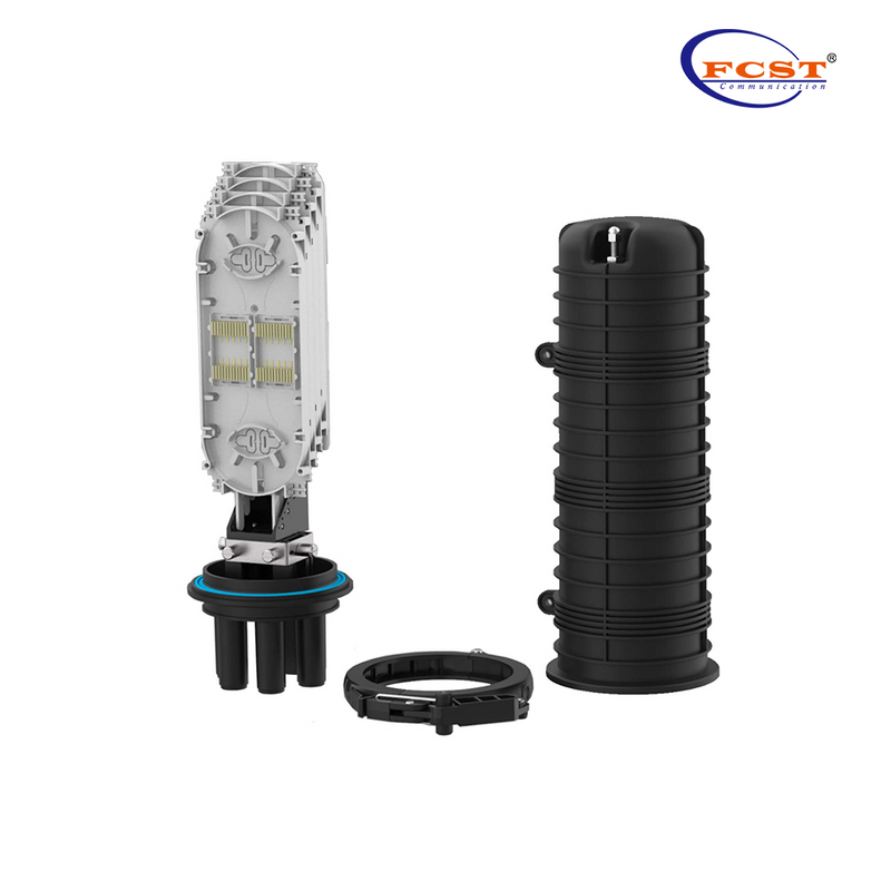 IP68 montado na parede e pólo montado no pedestal de fibra óptica de cúpula ao ar livre para distribuição de fibra óptica