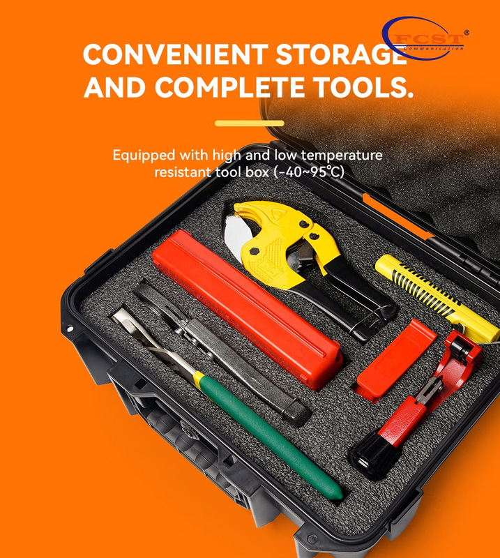 Kit de ferramentas para cortador de microdutos FCST23 HDPE e LSZH