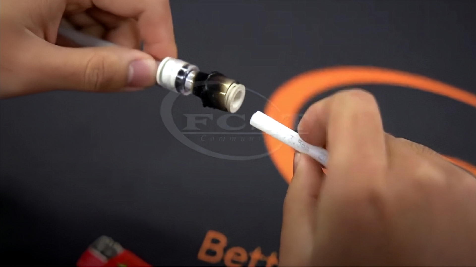 alt Teste retardador de chama do conector de microduto LSZH