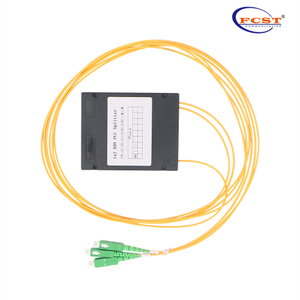 1*2 ABS Tipo de caixa PLC Splitter com conector SCAPC
