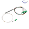 1*8 tipo de tubo de aço plc splitter com conector LC-APC