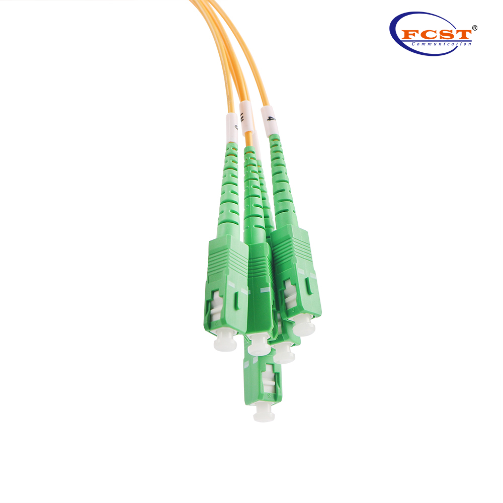 1*4 Tipo de caixa ABS divisor PLC com conector SCAPC