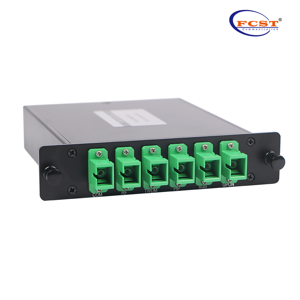 FCST-módulo WDM fundido Splitter 8 CH Cex WDM