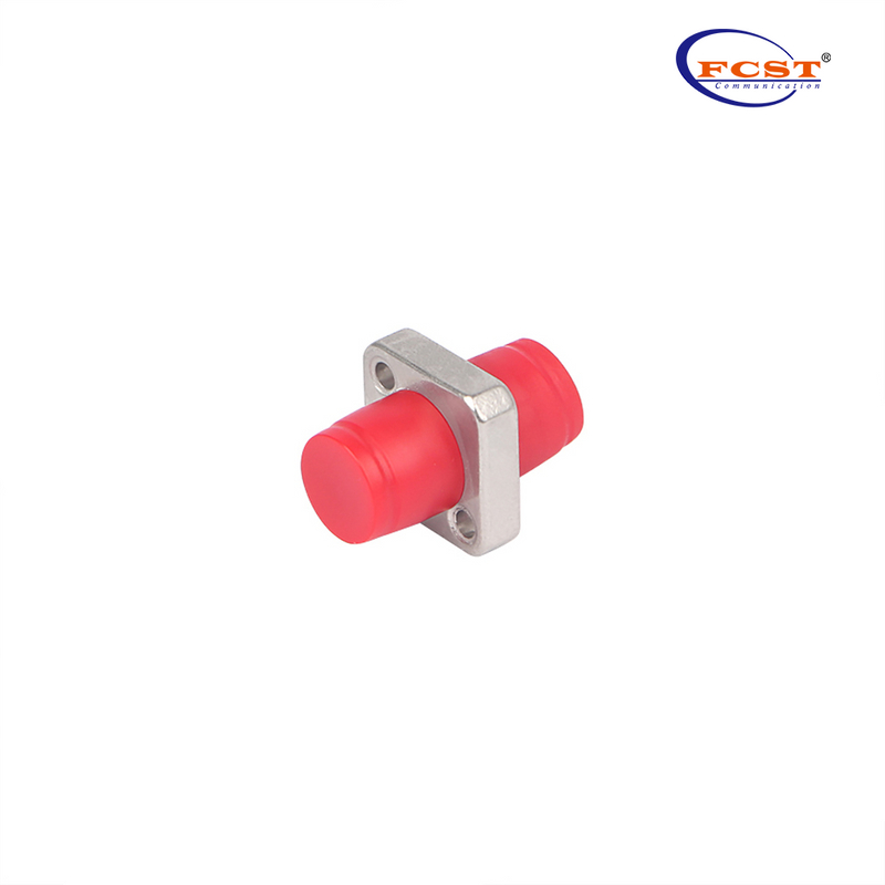 FCUPC para FCUPC Simplex Modo único quadrado Solid Tipo One peça Adaptador de fibra óptica de metal