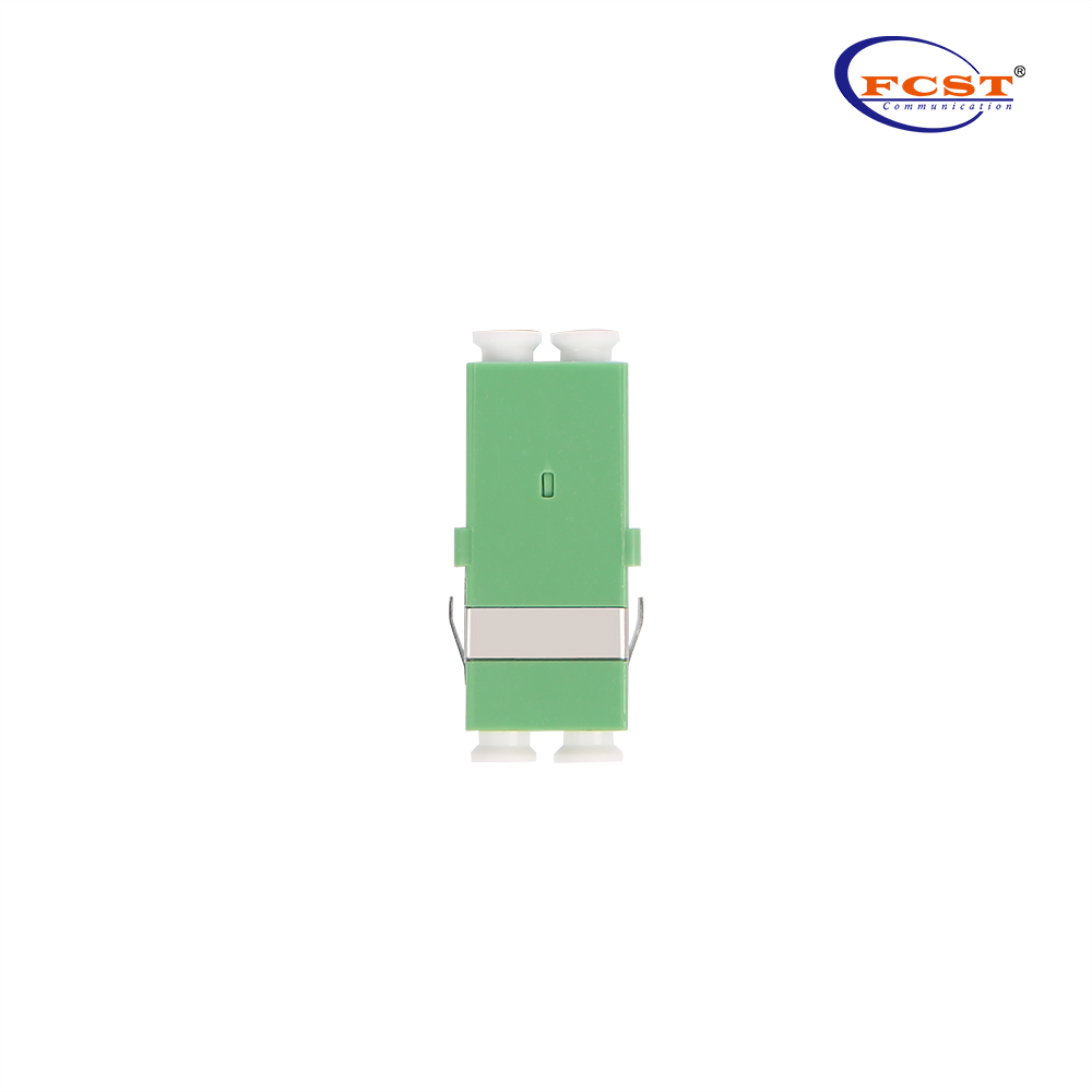 LCAPC para LCAPC sem orelha Duplex Modo único Adaptador de fibra óptica