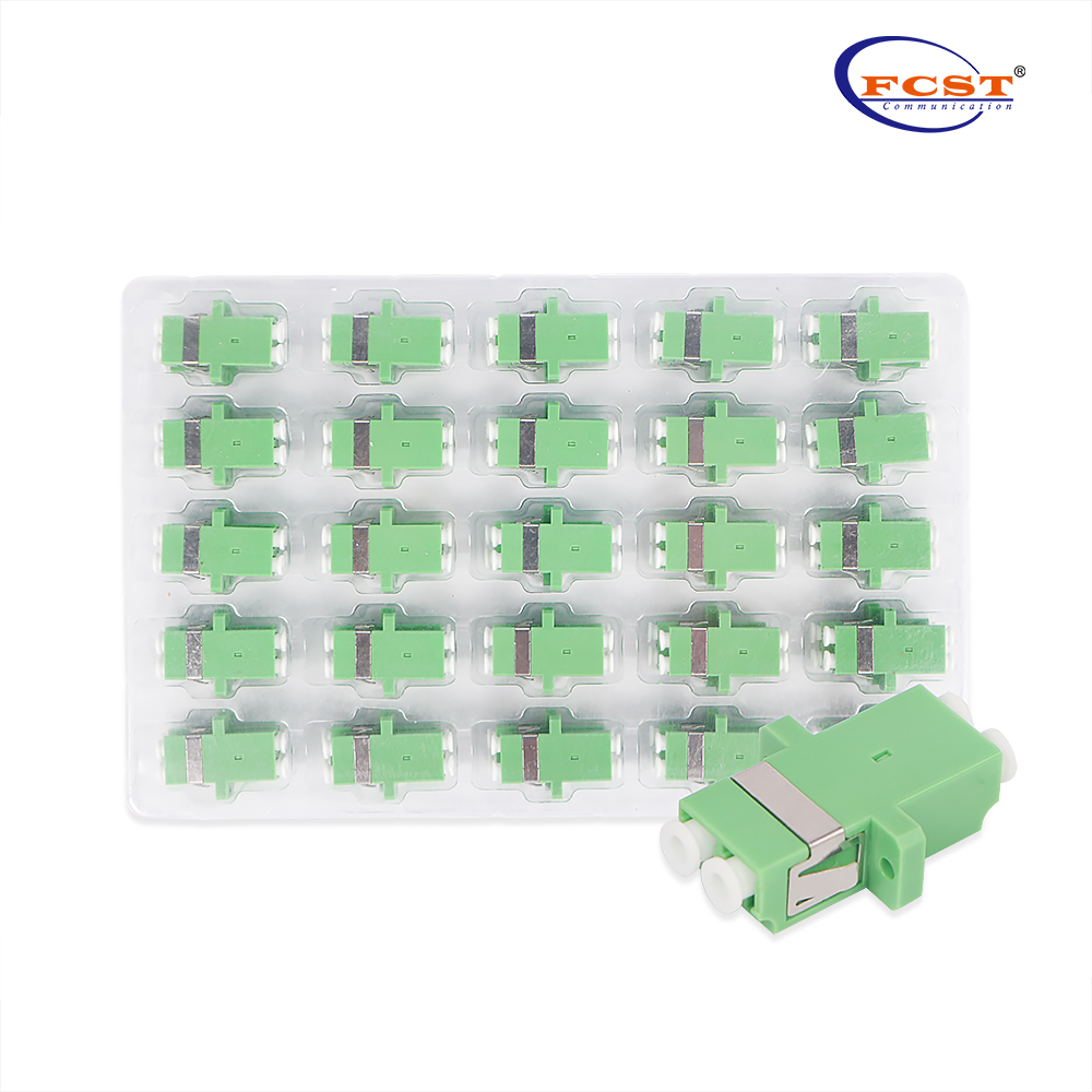LCAPC para LCAPC Duplex Modo único adaptador de fibra óptica