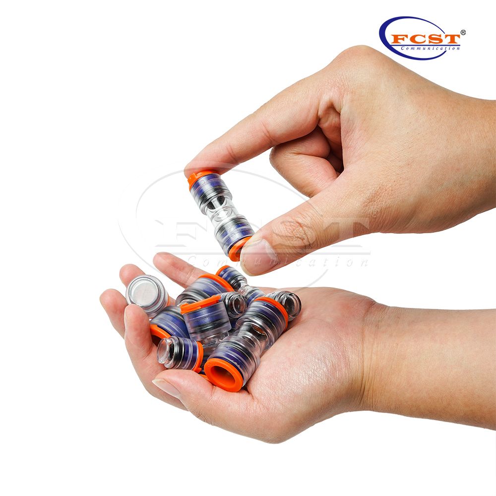 Conector reto de microduto