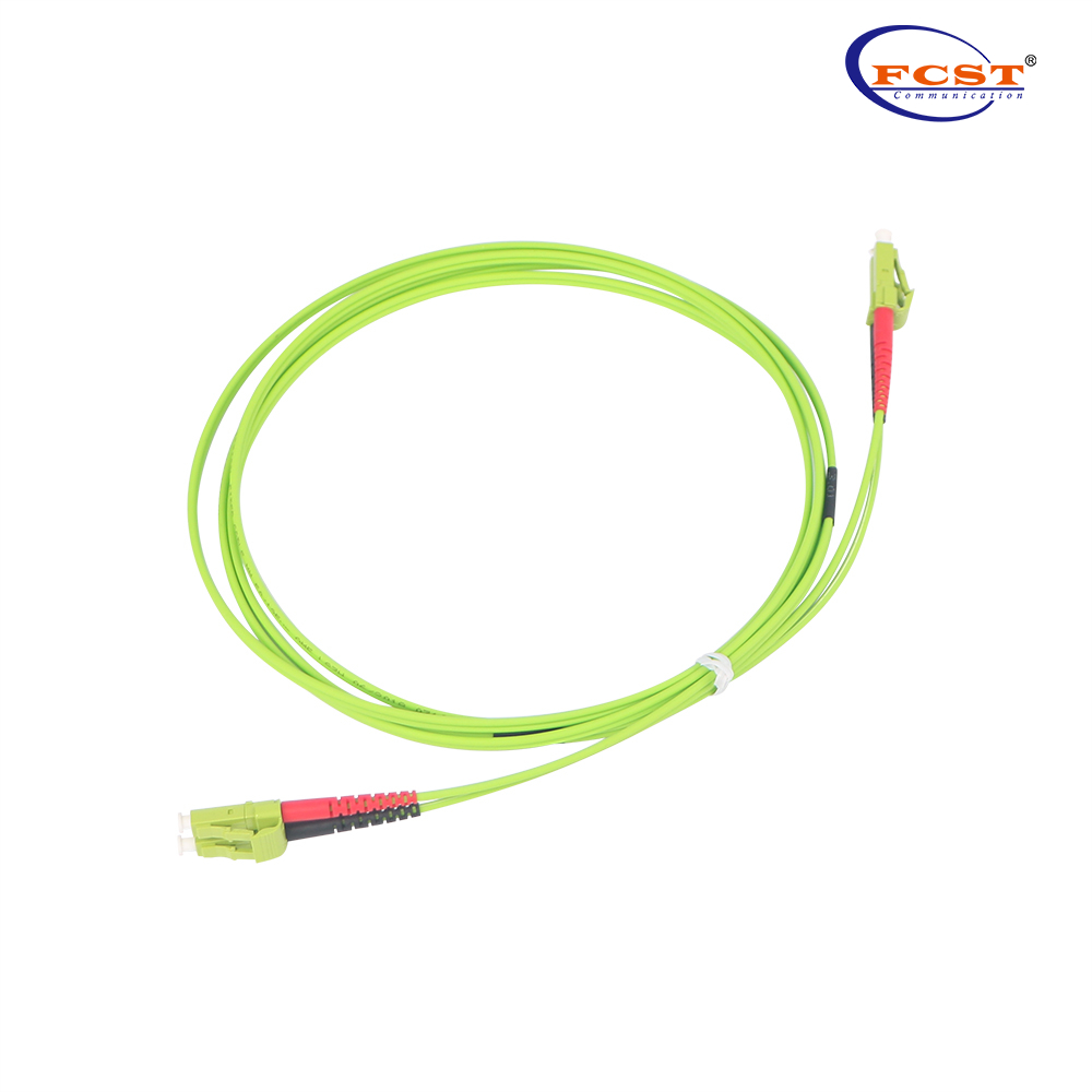 LCUPC-LCUPC DUPLEX OM5 2M LSZH 1MM CABO DE PACTO DE FIBRA OPTIC