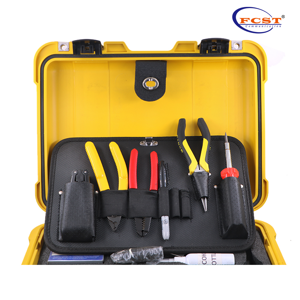 FCST210203 Kit de ferramenta de splicing de fibra óptica