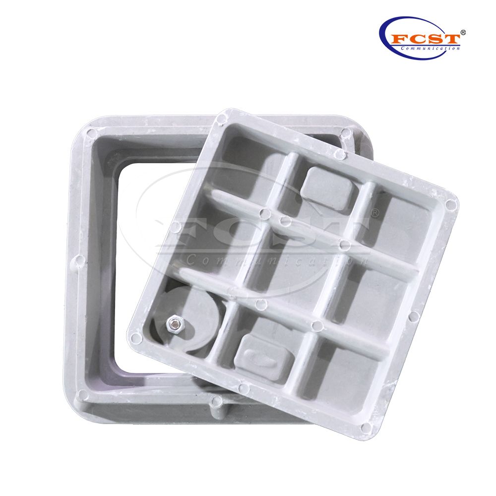 Tampa e estrutura de bueiro quadrado BMC de pedestres