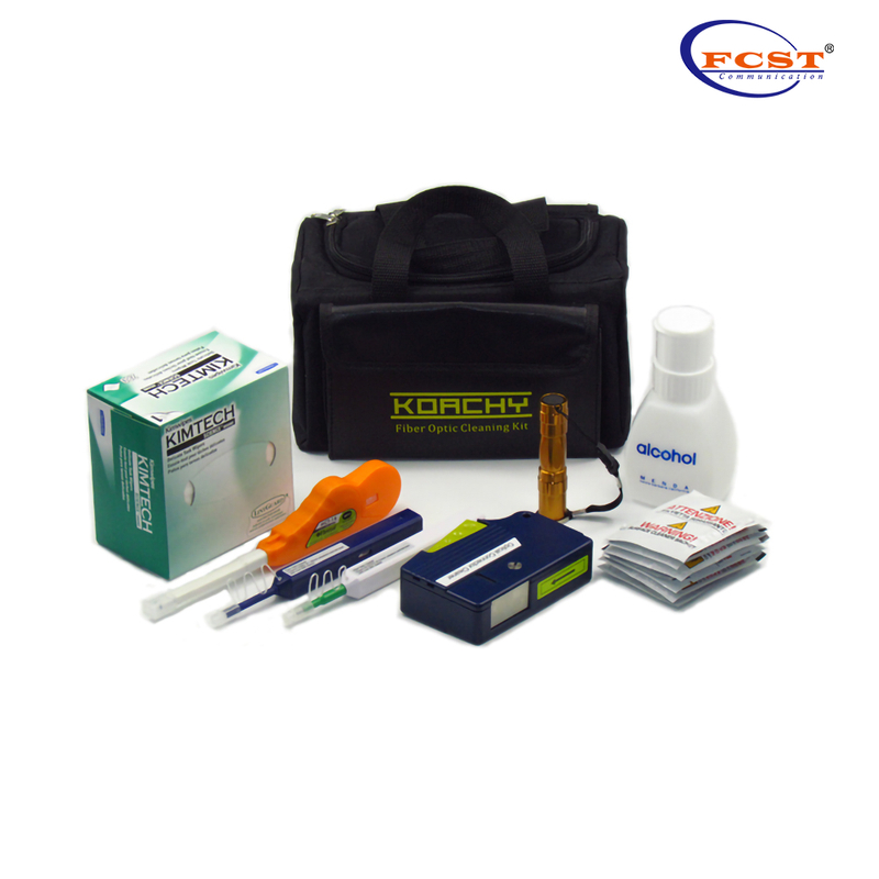 FCST210111 Kit de limpeza de fibra óptica
