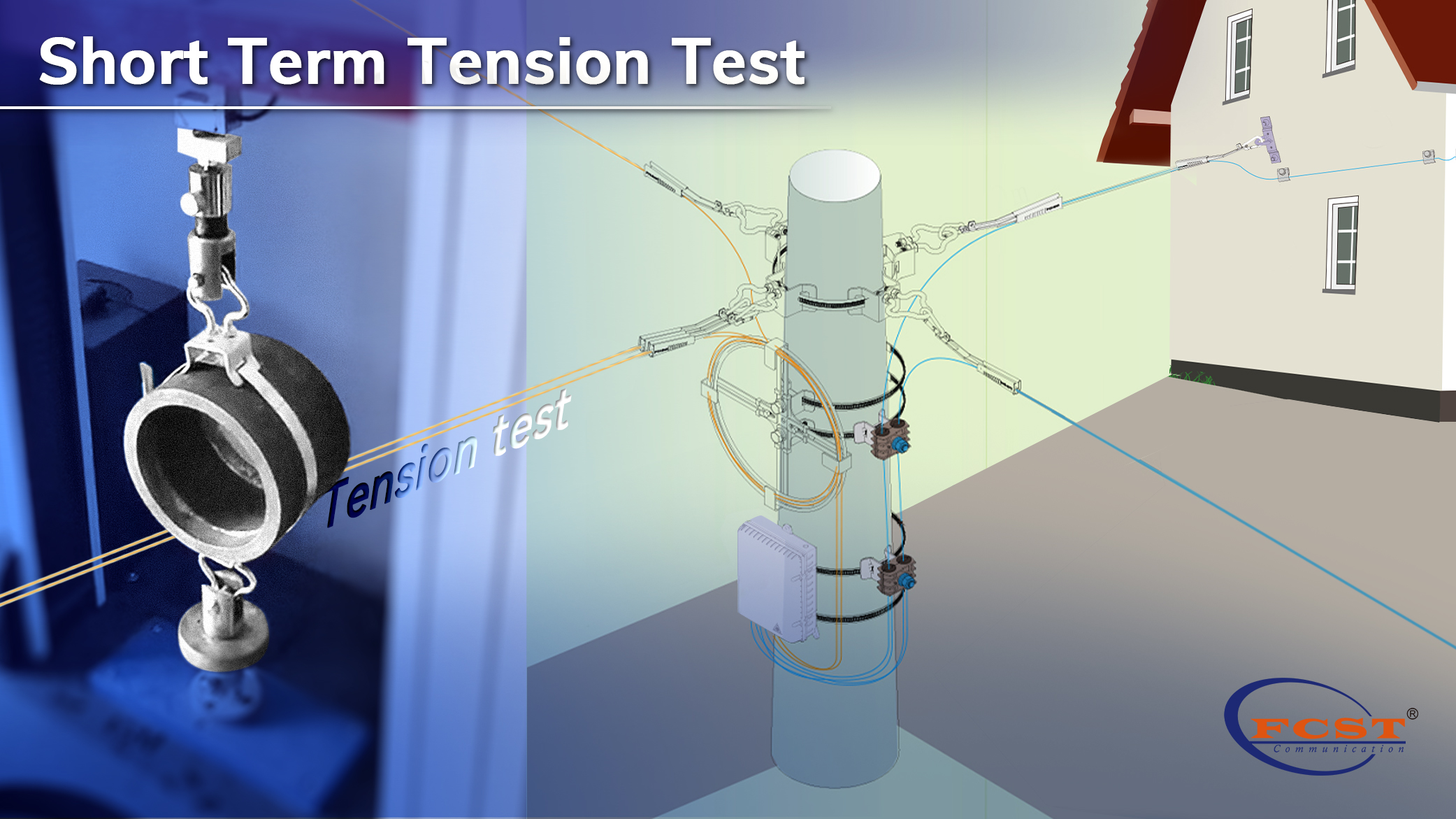 Como o grampo passa no teste de tensão antes de deixar a fábrica