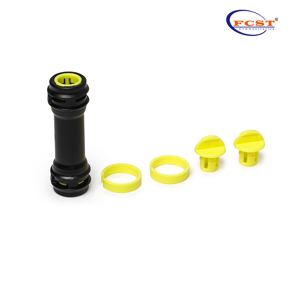 Conector reto enterrado direto