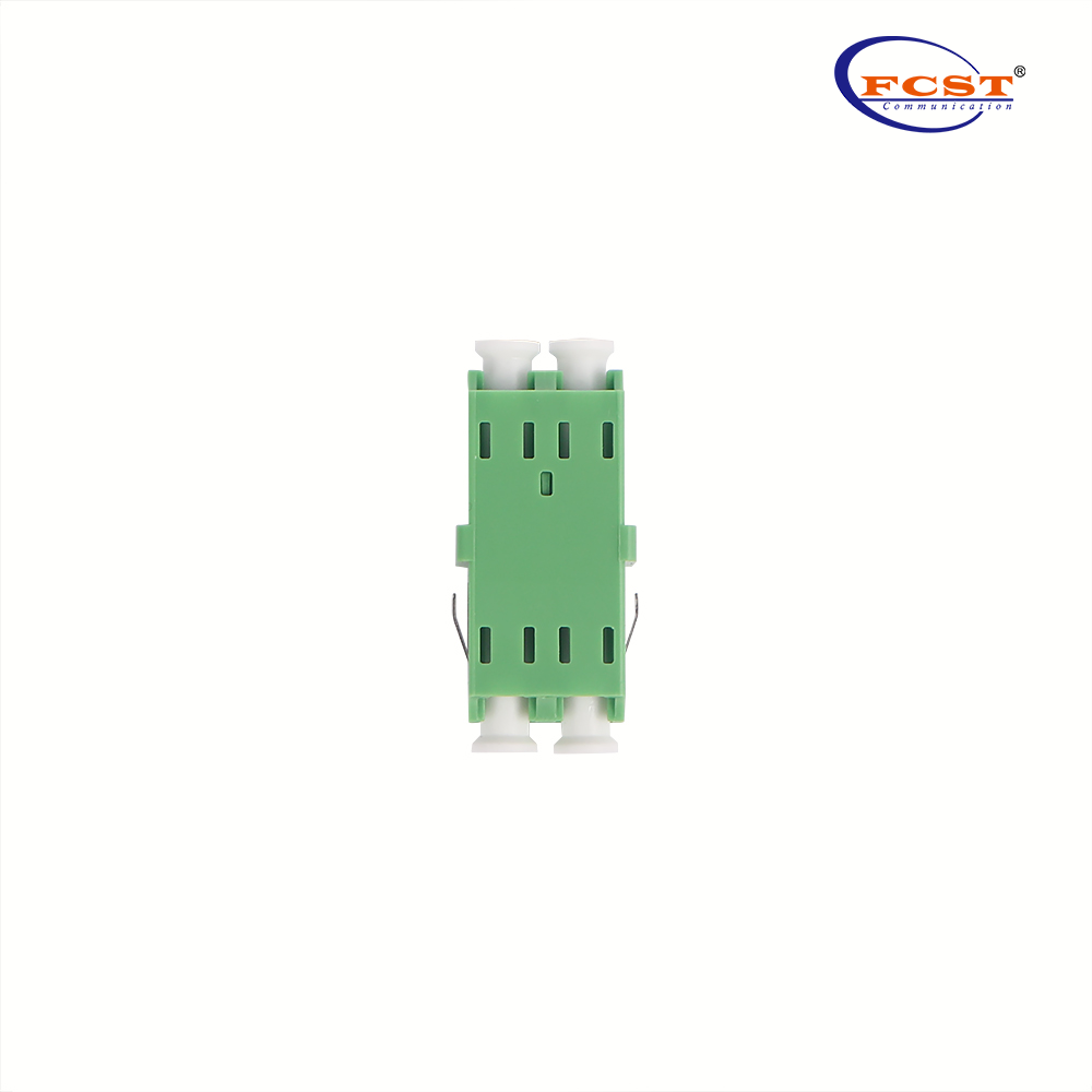 LCAPC para LCAPC sem orelha Duplex Modo único Adaptador de fibra óptica