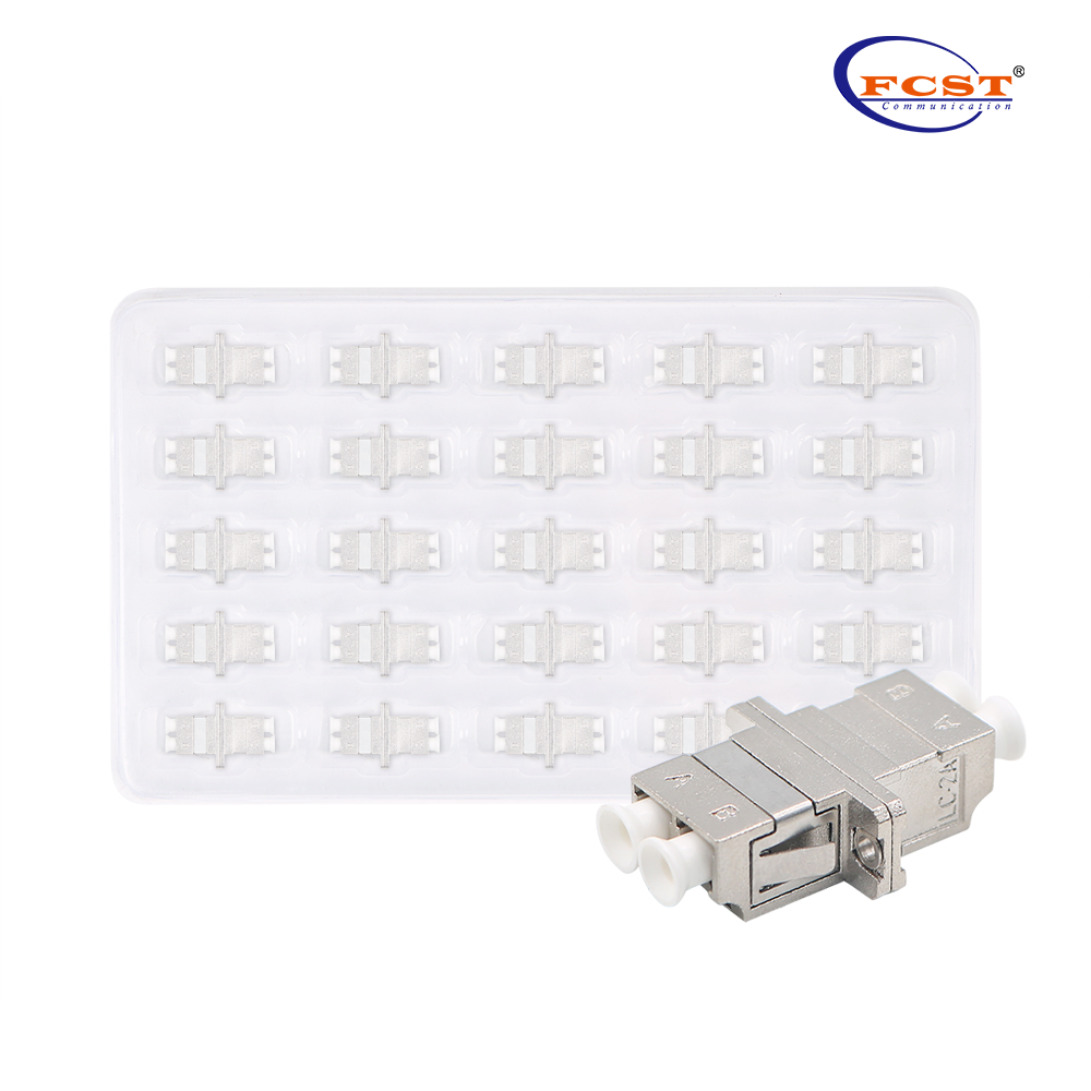 LCUPC para LCUPC DUPLEXMMMM Adaptador de fibra óptica metálica