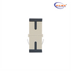 SC para SC sem orelha Simplex OM1OM2 Adaptador de fibra óptica Couplador com flange