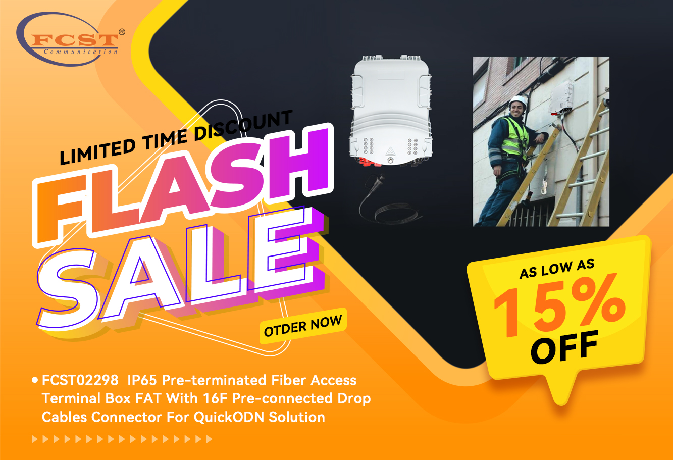 O terminal de acesso de fibra FCST02298 está à venda.