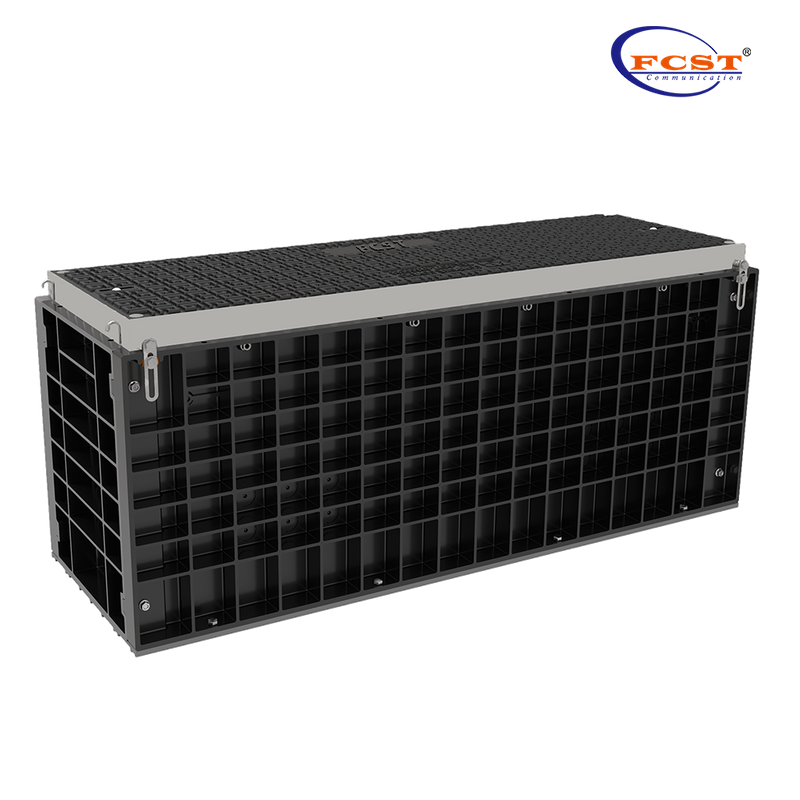 Material compósito FRP Telecom Modular Composite Access Chambers para instalação rápida