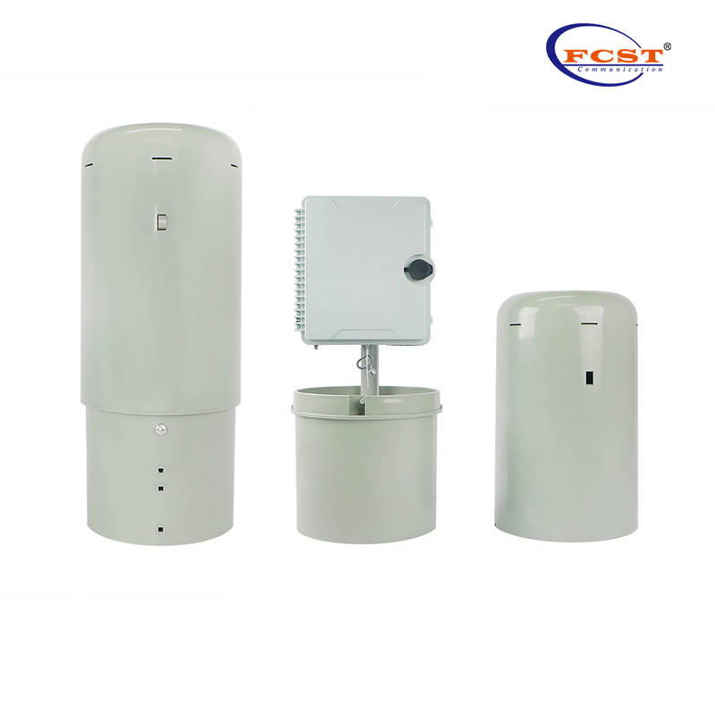 LLDPE DOME AO ANTERIOR DOME PEDESTAL DE FIBRÍVEL PLÁSTICA DE FIBRA DE FIGHURA DE FTTH ODN SOLUÇÃO