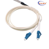 1*2 Tipo de tubo de aço plc splitter com conectores LC