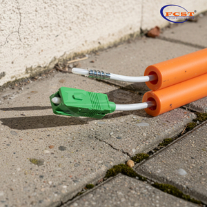 Conjuntos de cabos pendentes MDU flexíveis - Microcabos pré-conectorizados soprados