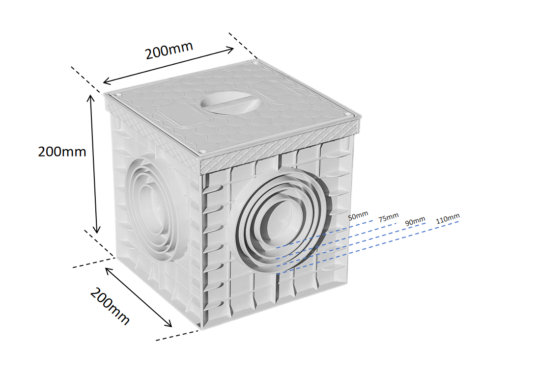 Bueiro de polipropileno