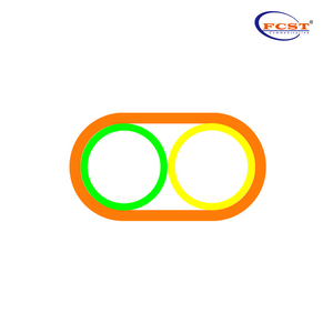 2-vias 10/8mm com bainha PE 1,2 mm DI HDPE Tubo Pacote