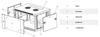 FCST04404 Rack de montagem de parede