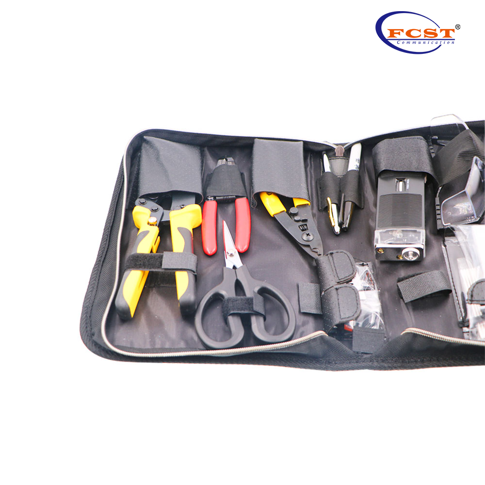 FCST210301 Kit de ferramentas manuais de fibra óptica