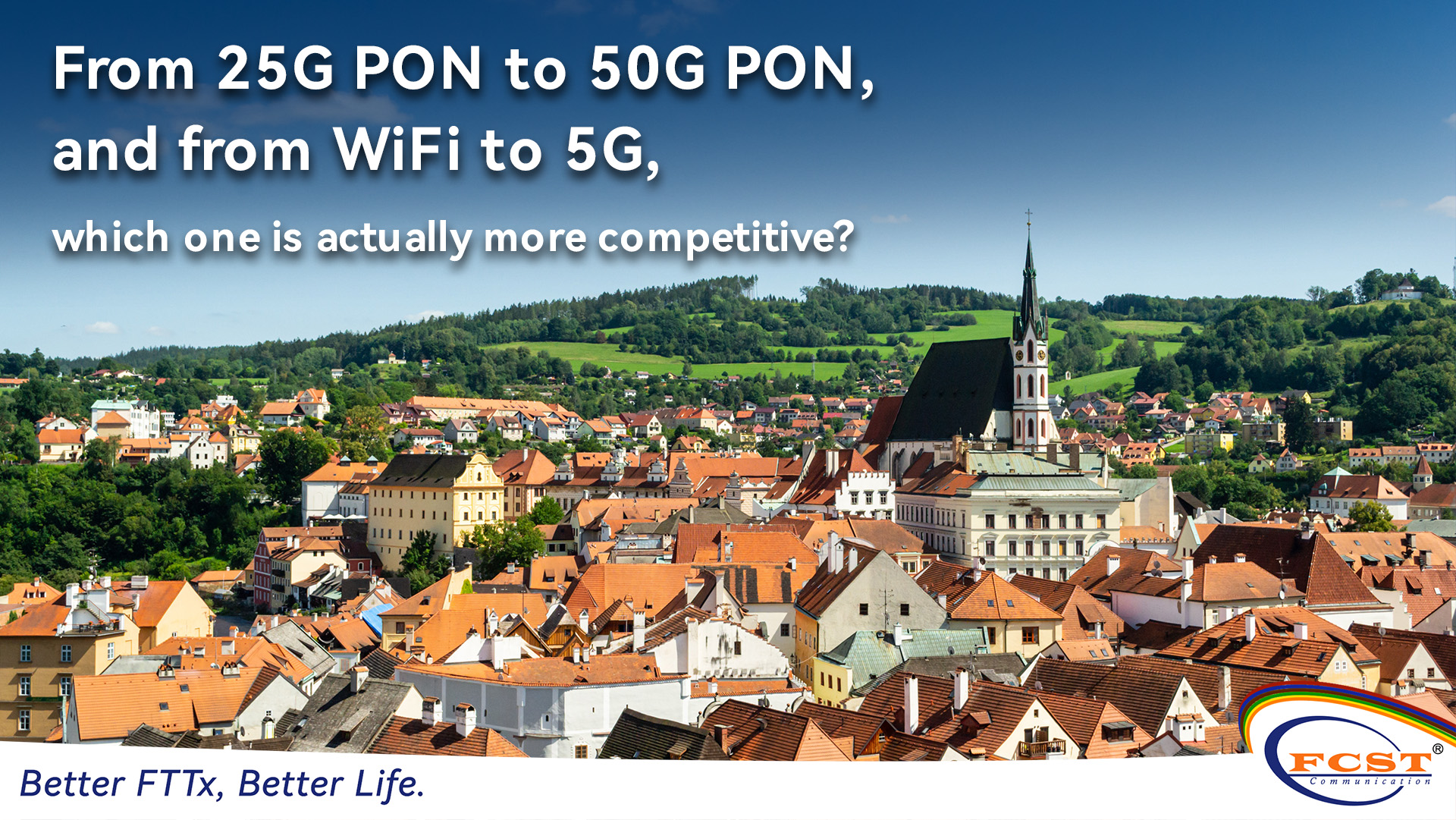 De 25g Pon a 50g Pon e de Wi -Fi a 5G, que &eacute; realmente mais competitivo