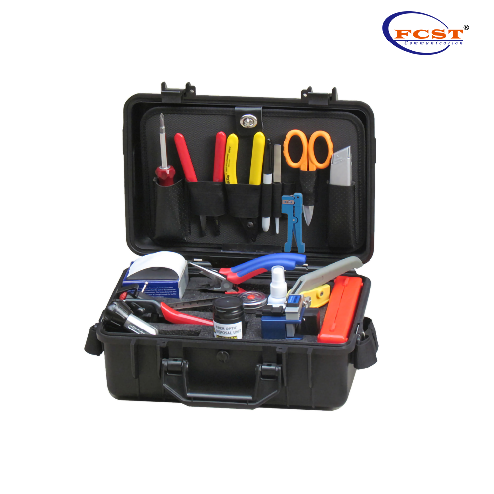 FCST210203 Kit de ferramenta de splicing de fibra óptica