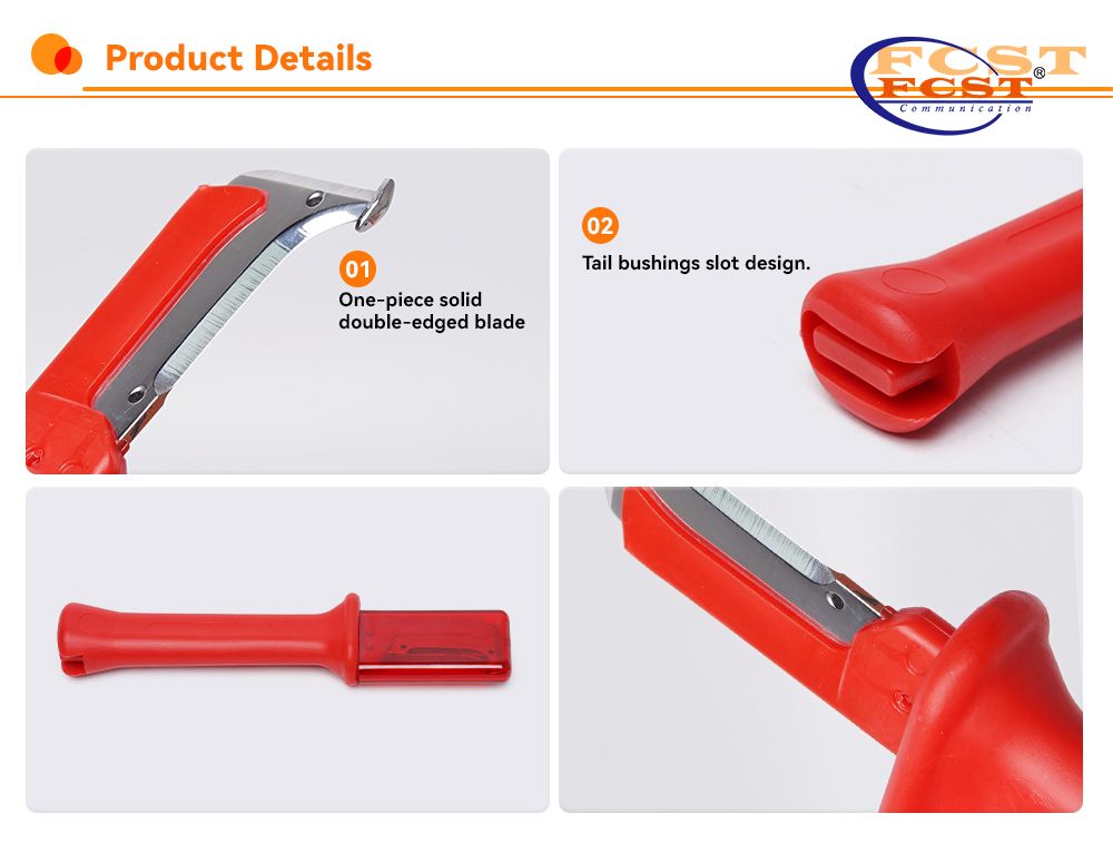  Microduto HDPE e stripper de cabo de fibra