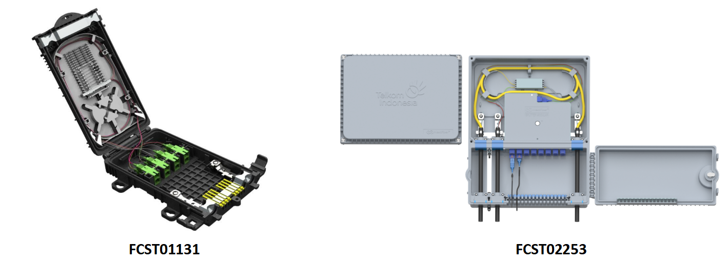 servi&ccedil;os de personaliza&ccedil;&atilde;o e design de caixa terminal de fibra alternativa