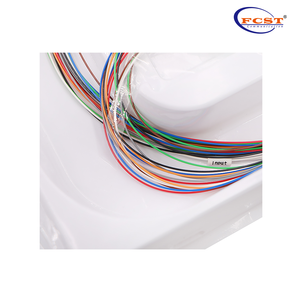 1*16 Tipo de tubo de aço PLC Splitter com conector SCAPC