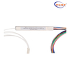 1*8 tipo de tubo de aço plc splitter com conector LC-APC