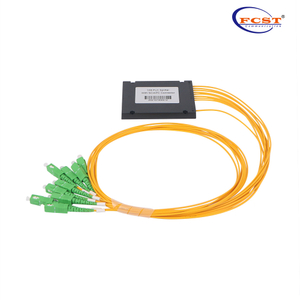 1*8 ABS Tipo de caixa PLC Splitter com conector SCAPC