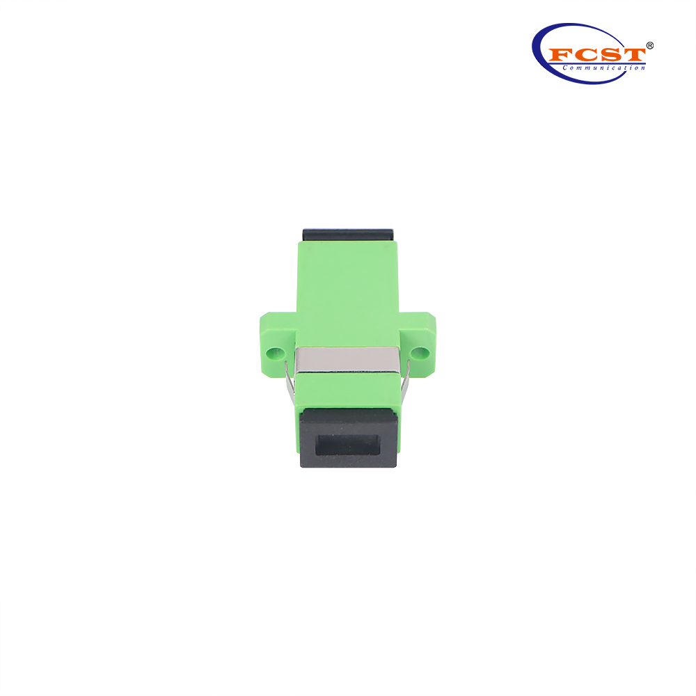 SCAPC para SCAPC Simplex Modo único de fibra óptica Couplador com flange