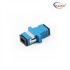 SCUPC TO SCUPC Simplex SMMM Adaptador de fibra óptica plástico