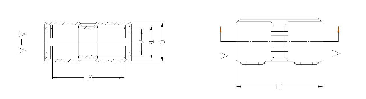 estrutura de cobertura de enterro direto do conector de micro duto alt
