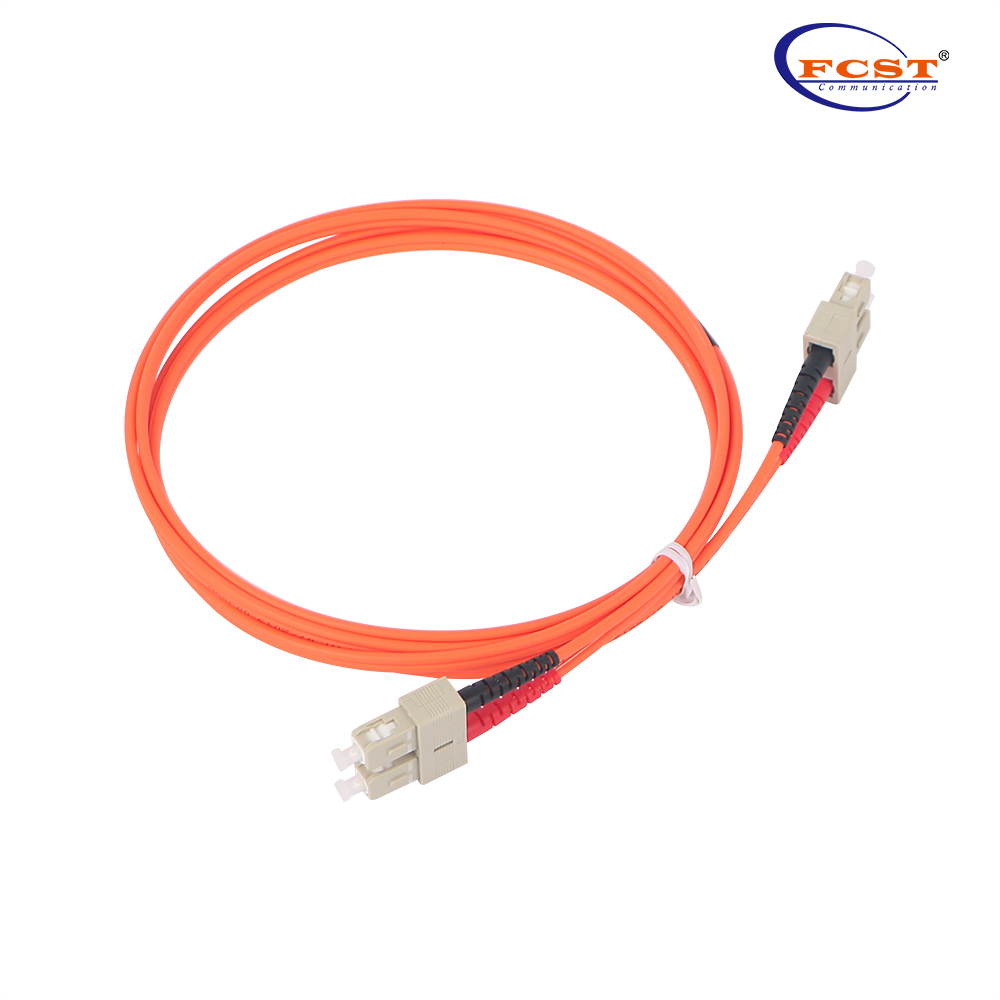 SCUPC-SCUPC DUPLEX OM2 2M LSZH CABO DE PACTO DE FIBRO OPTIC
