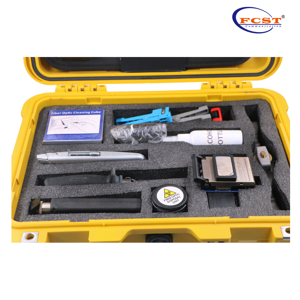 FCST210203 Kit de ferramenta de splicing de fibra óptica