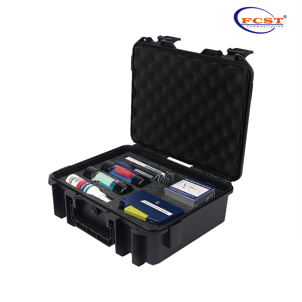 FCST210118 Kit de limpeza de fibra óptica