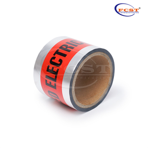 Fita de advertência detectável FCST-DWT para utilitários enterrados