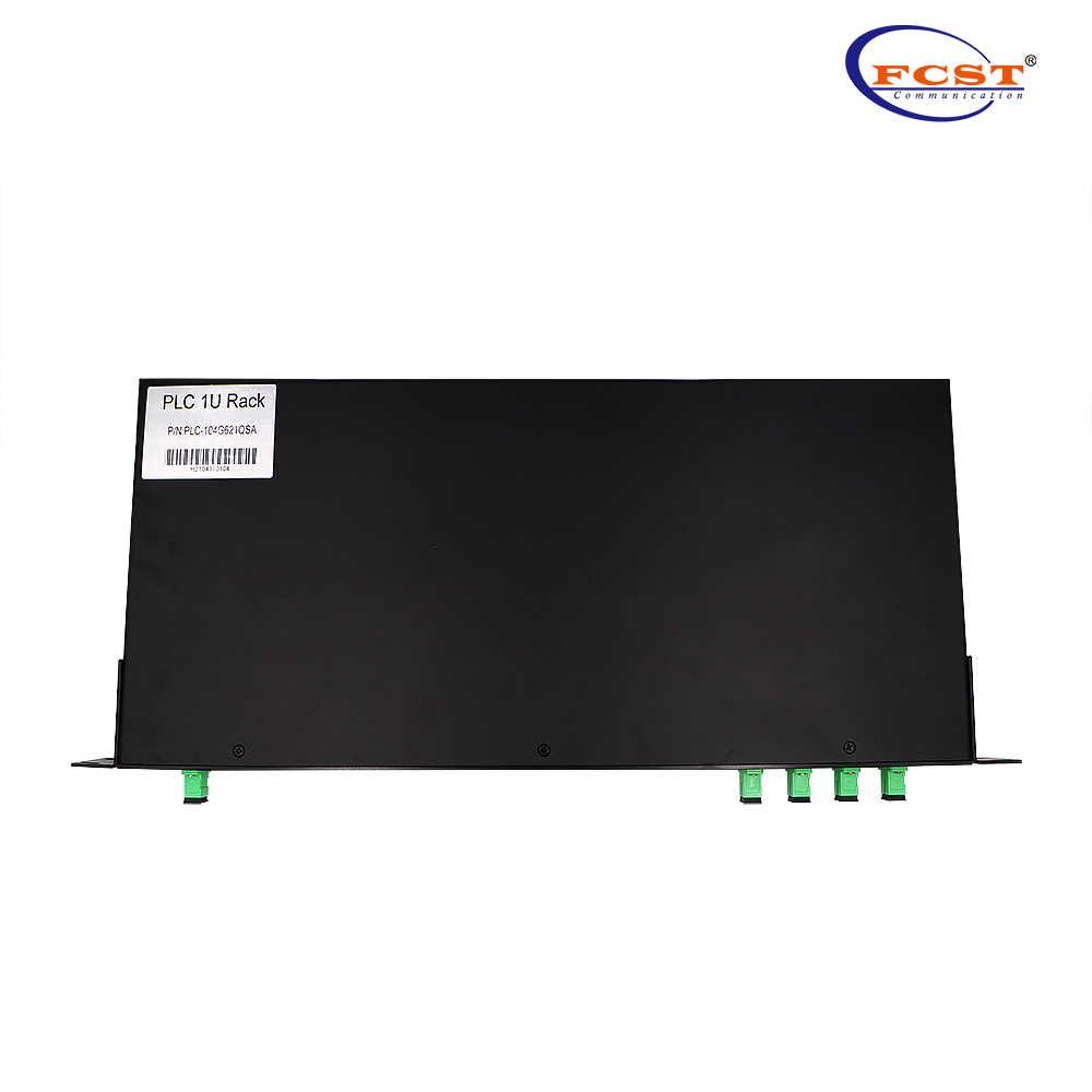 1-4 tipo de plc splitter do tipo rack com conector SCAPC