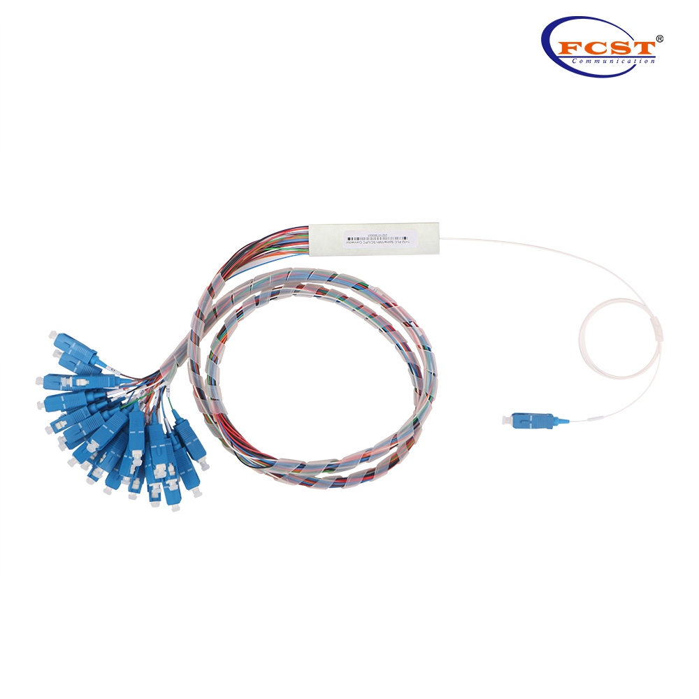 1*32 Tipo de aço Tipo PLC Splitter com conector SC/PC