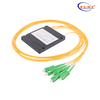 1*4 Tipo de caixa ABS divisor PLC com conector SCAPC