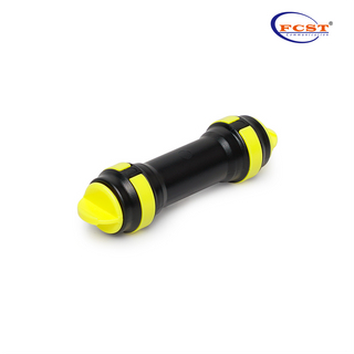 Conector reto enterrado direto